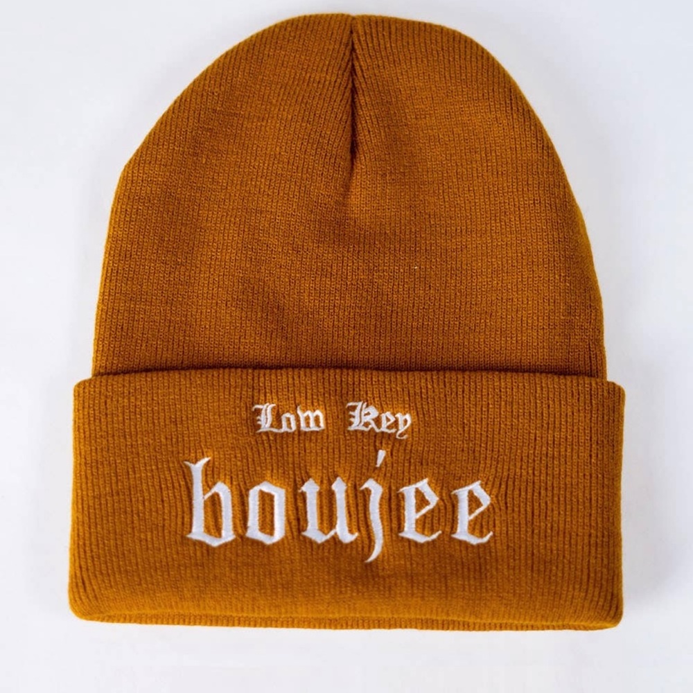 Low Key Boujee Beanie